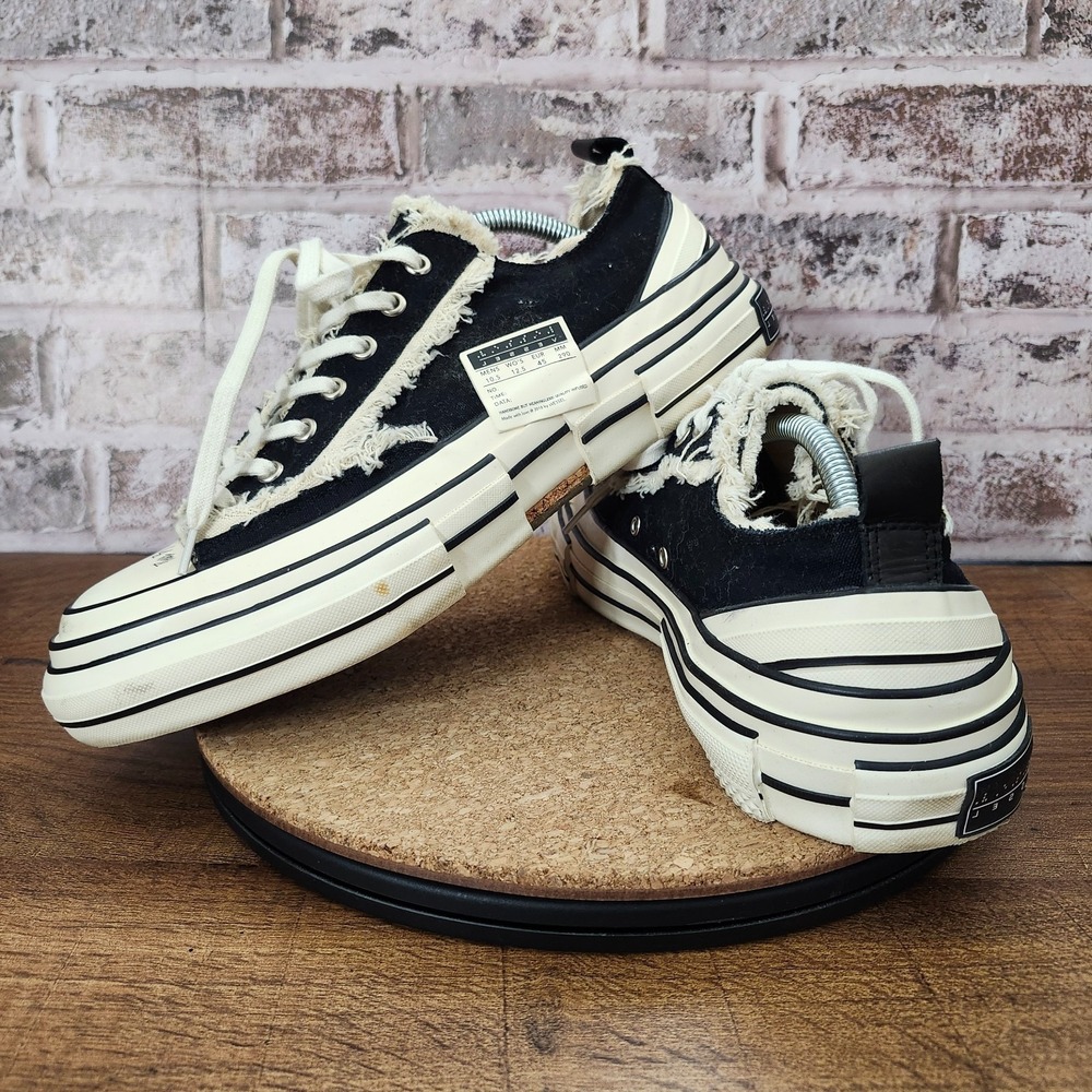 Vessel G.O.P. Low Top Black Sneakers Unisex Size M10.5 W12.5 *Pre-Owned* - Picture 8 of 16